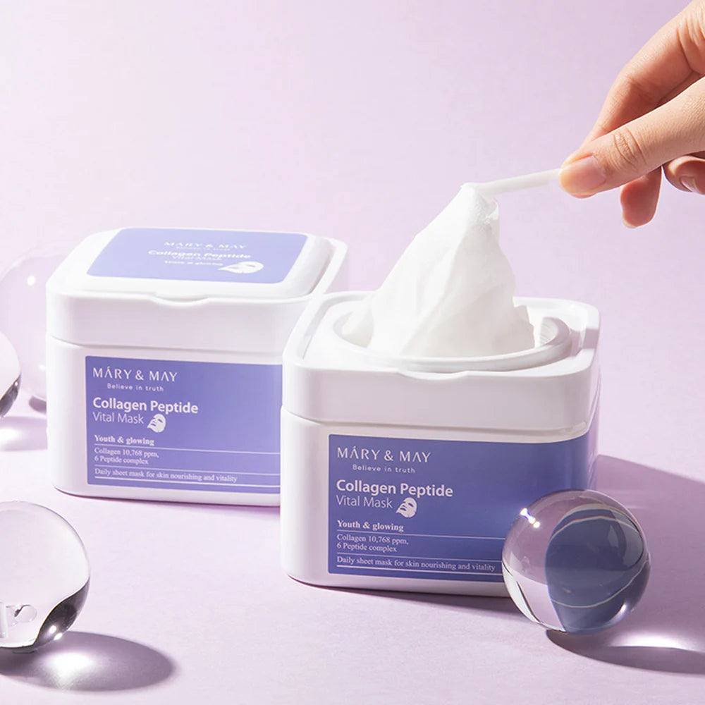 mary may COLLAGEN PEPTIDE VITAL MASK